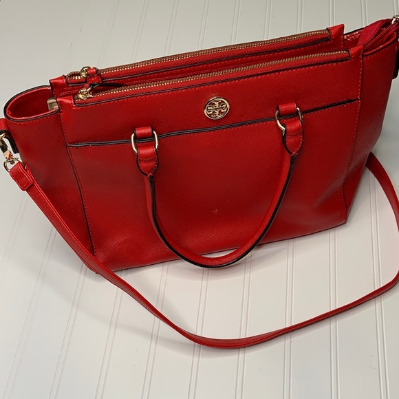Tory Burch Red Women's Handbag - Picture 1 of 11
